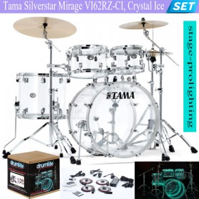 Tama Silverstar Mirage VI62RZ-CI, Crystal Ice SET